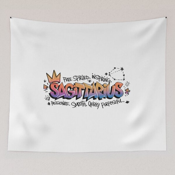 Item preview, Sagittarius Zodiac Personality Graphic – Astrology Star Sign Design for Adventurous Sagittarians designed and sold by JoeZigns81.