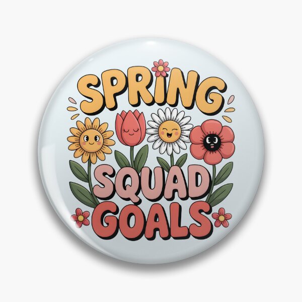 Item preview, Spring Squad Goals – Fun Seasonal Design designed and sold by Jollys-ArtShop.