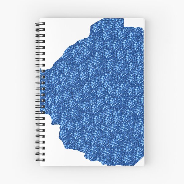 Item preview, Blue Rhinestone Zimbabwe designed and sold by TheIconSmith.