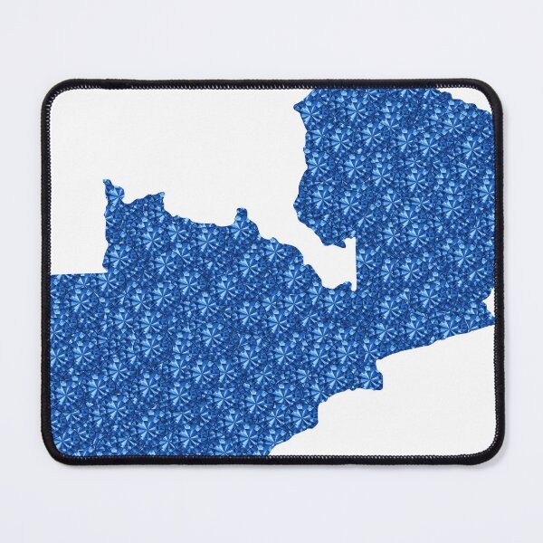 Item preview, Blue Rhinestone Zambia designed and sold by TheIconSmith.