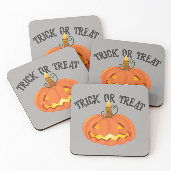 Item preview, Trick or Treat Spooky Halloween Jack O'Lantern Graphic Design designed and sold by Feral Designs by Lauren Elisabeth.