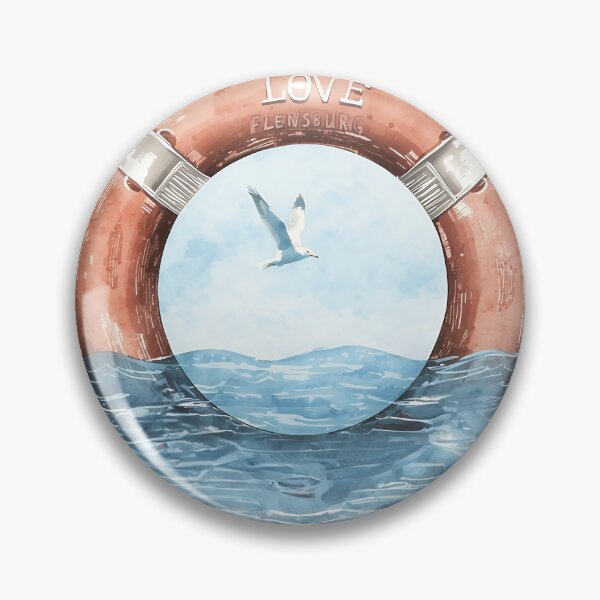 Item preview, Love Flensburg Lifebuoy designed and sold by Khala.