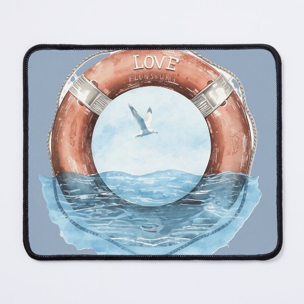 Item preview, Love Flensburg Lifebuoy designed and sold by Khala.