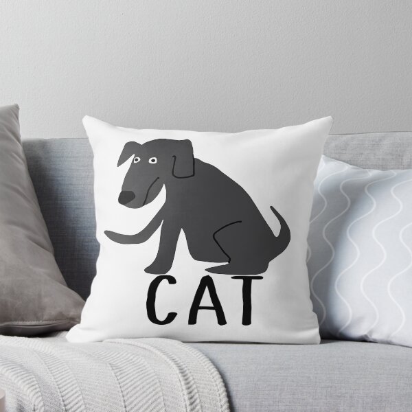 Item preview, Cat Dog - Black designed and sold by synthesizer.