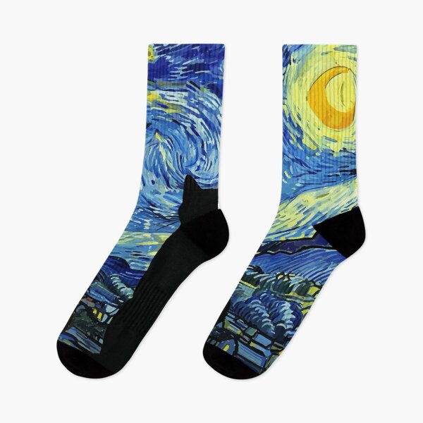 Item preview, Black Cat Under Starry Night Sky designed and sold by Vicky Brago-Mitchell®.
