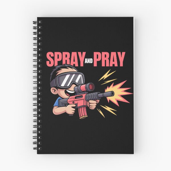 Item preview, Funny Airsoft Spray and Pray Tactical Sports designed and sold by Blok45.