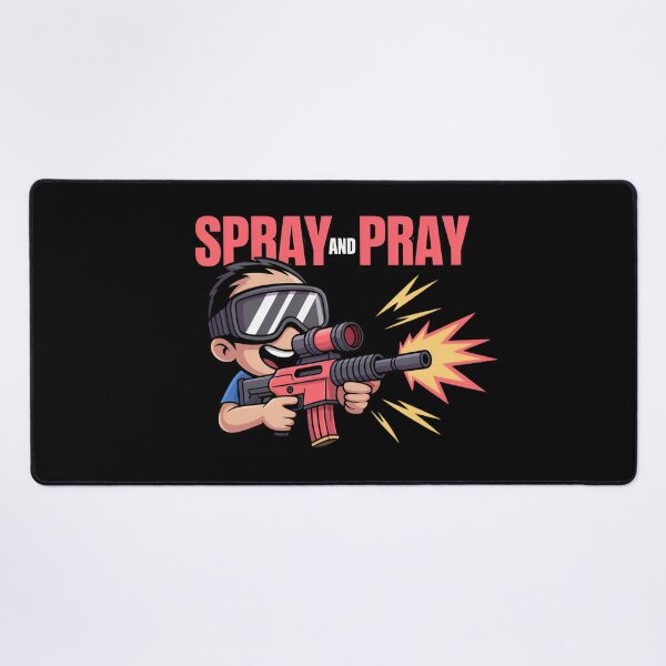 Item preview, Funny Airsoft Spray and Pray Tactical Sports designed and sold by Blok45.
