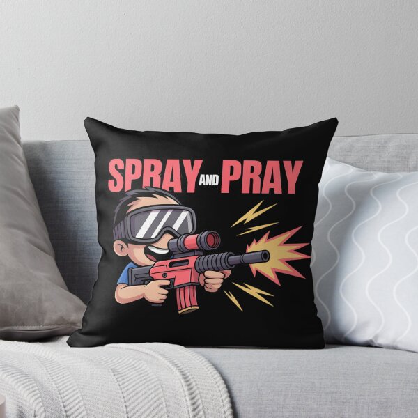 Item preview, Funny Airsoft Spray and Pray Tactical Sports designed and sold by Blok45.
