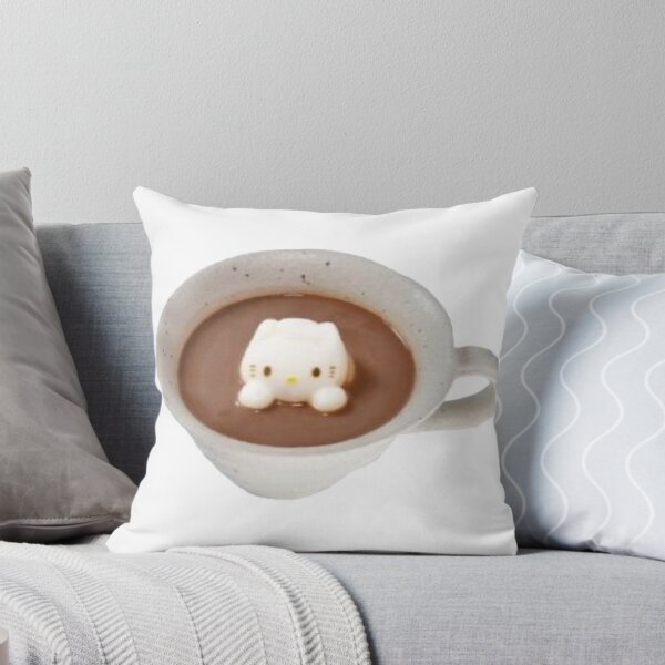 Item preview, kitty in coffe cup sticker designed and sold by inainart.