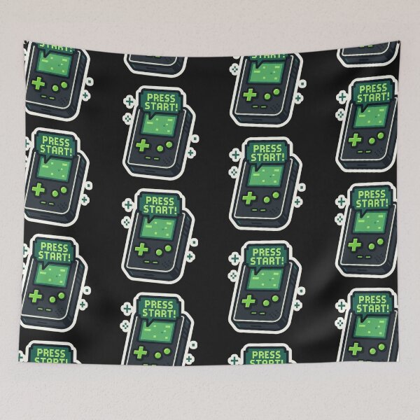 Item preview, Press Start Retro Handheld – Classic Pixel Gaming Sticker designed and sold by KrintoryTees.