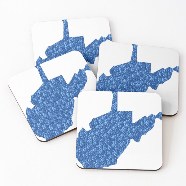 Item preview, Blue Rhinestone West Virginia designed and sold by TheIconSmith.
