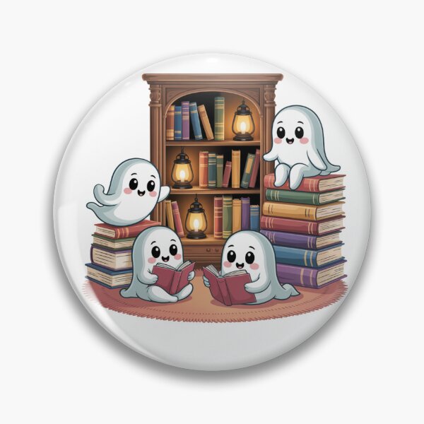 Item preview, Bookcase Ghosts designed and sold by oasisbt.