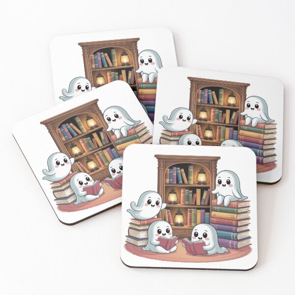 Item preview, Bookcase Ghosts designed and sold by oasisbt.