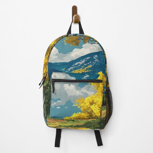 Item preview, Sundance Utah Travel Poster | Vintage Mount Timpanogos & Aspen Grove Art designed and sold by TuncGK.