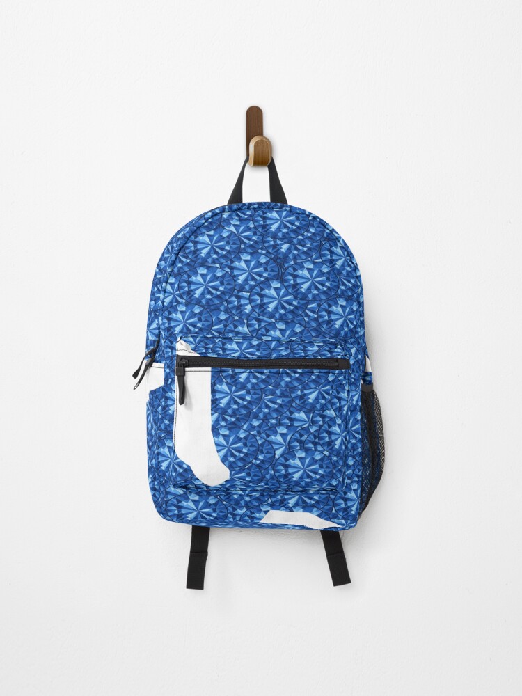 Thumbnail 1 of 3, Backpack, Blue Rhinestone Washington designed and sold by TheIconSmith.