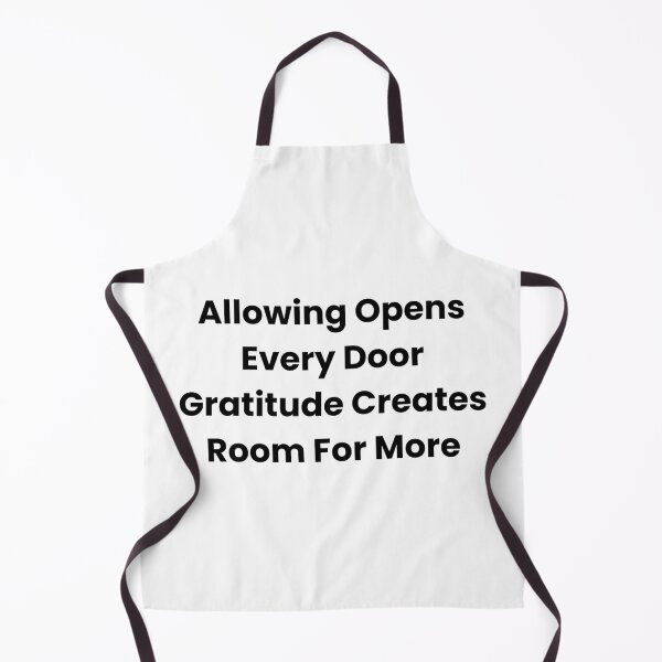 Item preview, Allowing Opens Every Door Gratitude Creates Room For More designed and sold by The Winning Formula™ Prints.