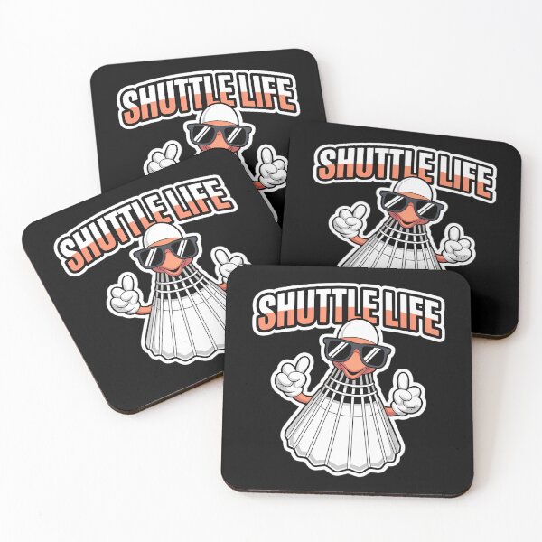Item preview, Shuttle Life Badminton Lover Player designed and sold by Blok45.