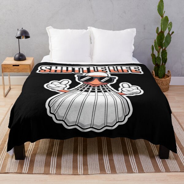 Item preview, Shuttle Life Badminton Lover Player designed and sold by Blok45.