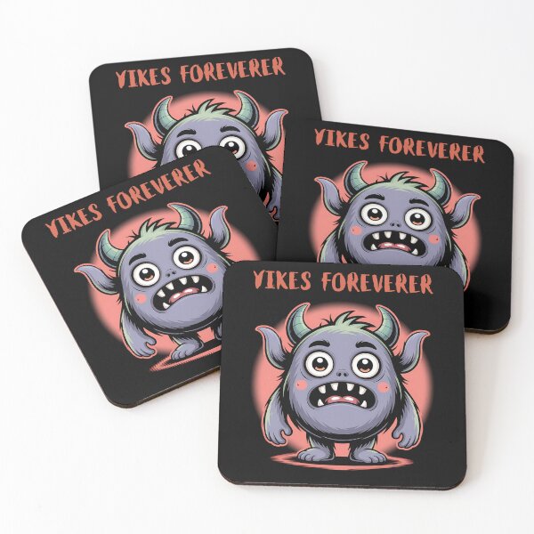 Item preview, Yikes Forever – Cute Spooky Monster Design designed and sold by Howling Moon Artworks.