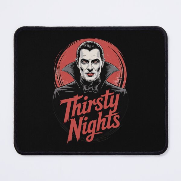 Item preview, Thirsty Nights Vampire Halloween Design designed and sold by Enea Kelo.
