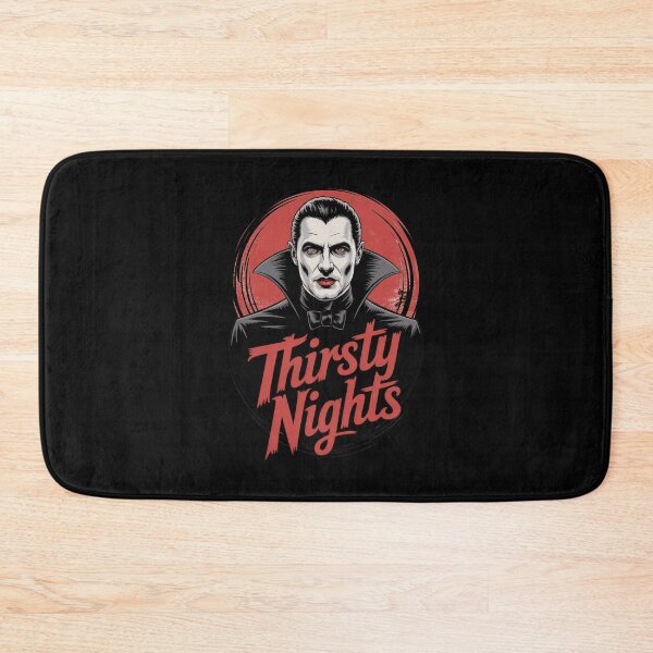 Item preview, Thirsty Nights Vampire Halloween Design designed and sold by Enea Kelo.