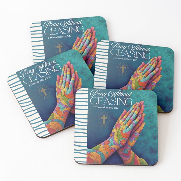 Item preview, PRAY WITHOUT CEASING designed and sold by ArtRinseRepeat.