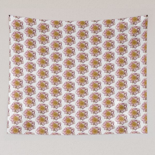 Item preview, helleborus flower sticker designed and sold by inainart.