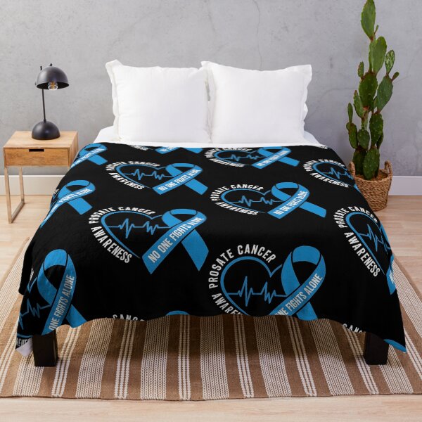 Item preview, Prostate Cancer Awareness Heart Ribbon Blue Support designed and sold by BLZART.