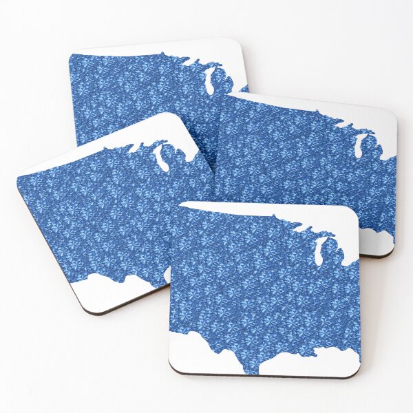 Item preview, Blue Rhinestone United States designed and sold by TheIconSmith.