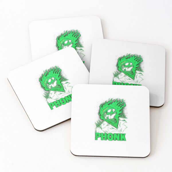 Item preview, Flaming Skull Phonk Art designed and sold by ustylelab.