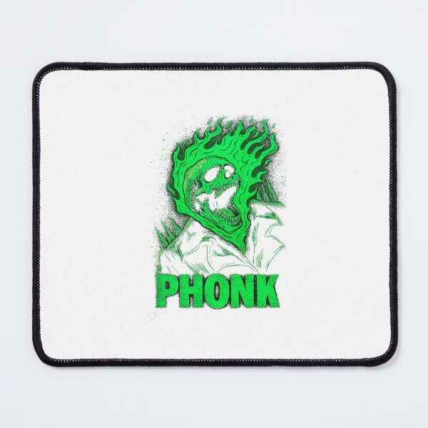 Item preview, Flaming Skull Phonk Art designed and sold by ustylelab.