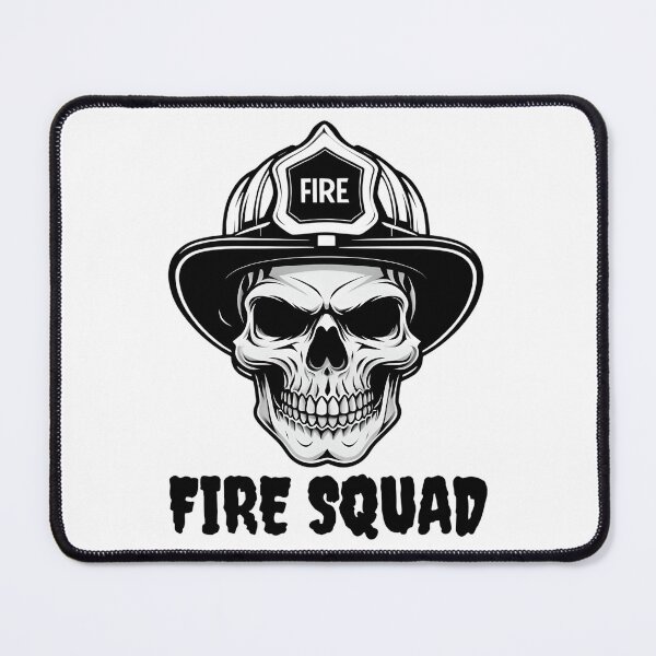 Item preview, Fire Squad - Undead Skull Fireman designed and sold by NightTimeJ.