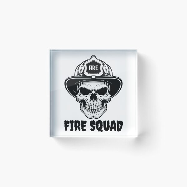 Item preview, Fire Squad - Undead Skull Fireman designed and sold by NightTimeJ.