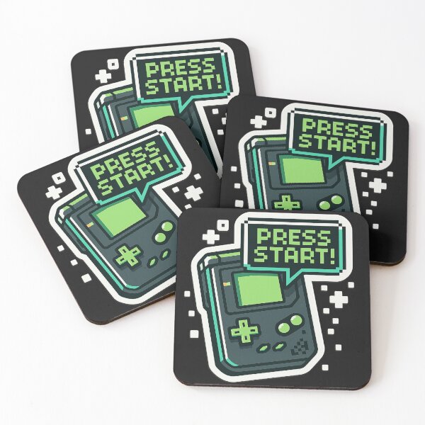 Item preview, Press Start Pixel Retro Console – Vintage Gamer Sticker designed and sold by KrintoryTees.