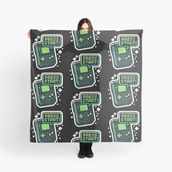 Item preview, Press Start Pixel Retro Console – Vintage Gamer Sticker designed and sold by KrintoryTees.