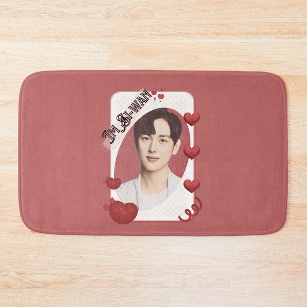 Item preview, Im Si-wan (임시완) Korean Actor Card Red Aesthetic Collage Design designed and sold by AJUNICE STUDIO.