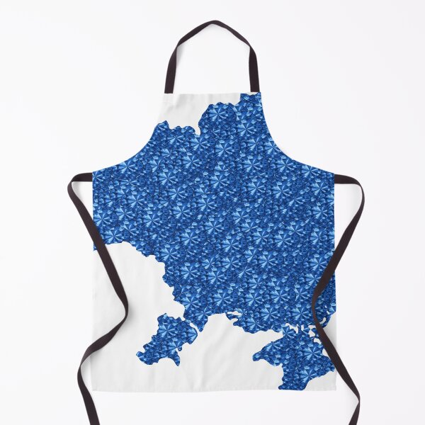 Artikelvorschau, Ukraine Blauer Strass entworfen und verkauft von TheIconSmith.