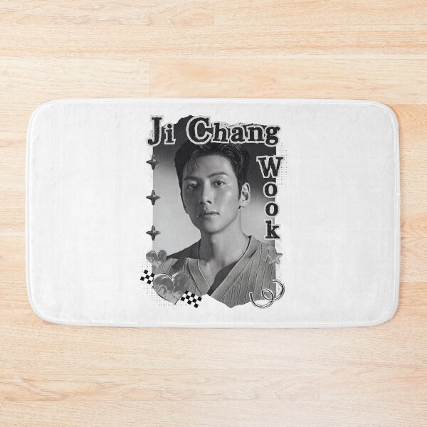 Item preview, Ji Chang-wook Korean Actor Black and White Collage Digital Art Portrait designed and sold by AJUNICE STUDIO.