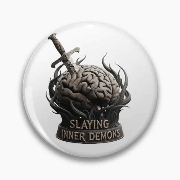 Item preview, Slaying Inner Demons designed and sold by Mind's Eye Terror's.