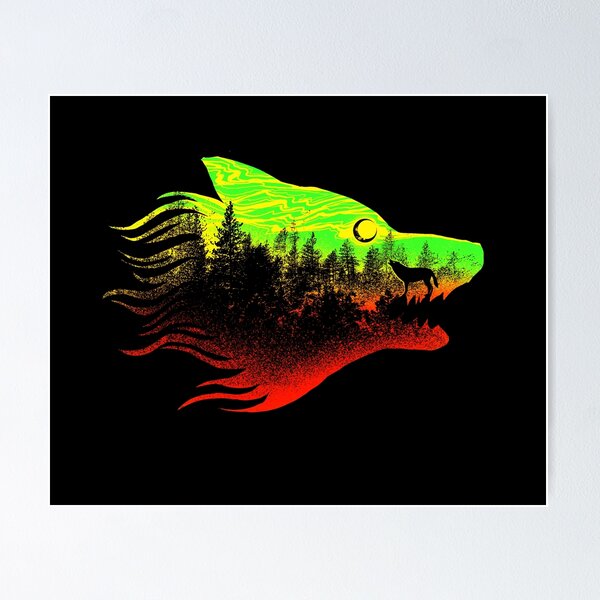 Item preview, The Wolf designed and sold by barmalisiRTB.