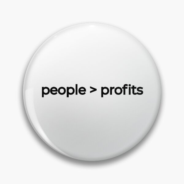 Item preview, people > profits designed and sold by DecencyTees.