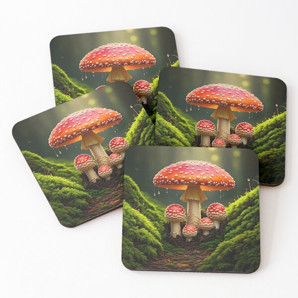 Item preview, Mushroom Mischief designed and sold by PawPrintedArt.