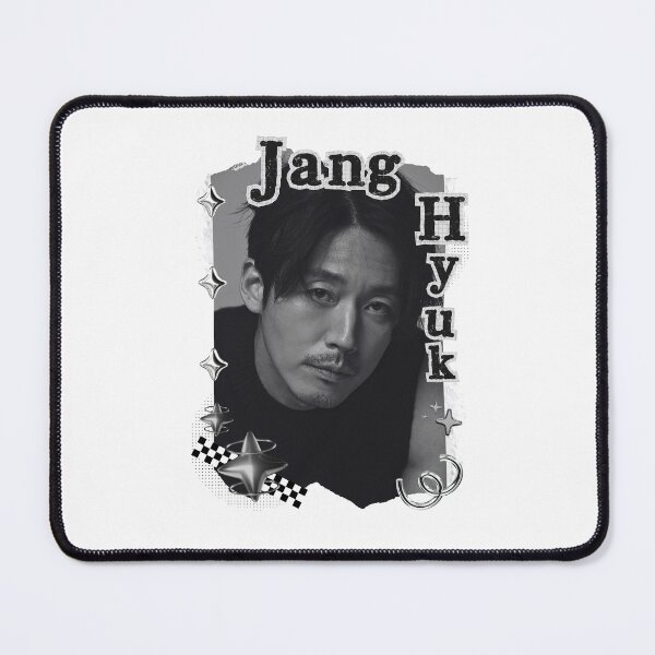 Item preview, Jang Hyuk Korean Actor Black and White Collage Digital Art Portrait designed and sold by AJUNICE STUDIO.