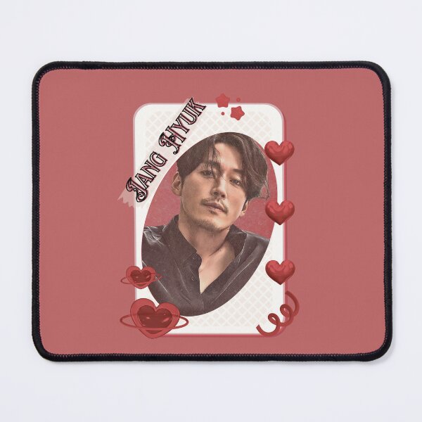 Item preview, Jang Hyuk Korean Actor Card Red Aesthetic Collage Design designed and sold by AJUNICE STUDIO.
