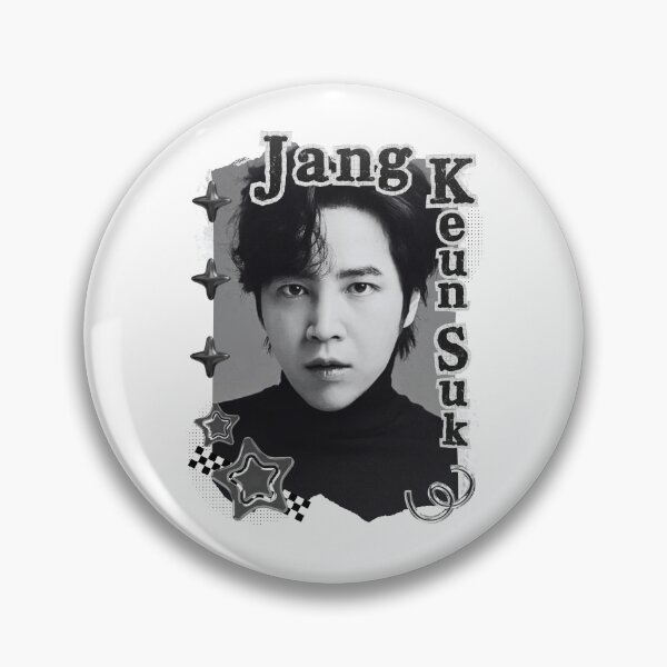 Item preview, Jang Keun-suk Korean Actor Black and White Collage Digital Art Portrait designed and sold by AJUNICE STUDIO.