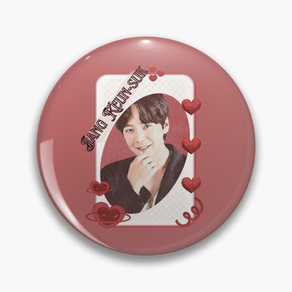 Item preview, Jang Keun-suk Korean Actor Card Red Aesthetic Collage Design designed and sold by AJUNICE STUDIO.