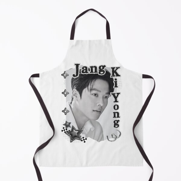 Item preview, Jang Ki-yong Korean Actor Black and White Collage Digital Art Portrait designed and sold by AJUNICE STUDIO.