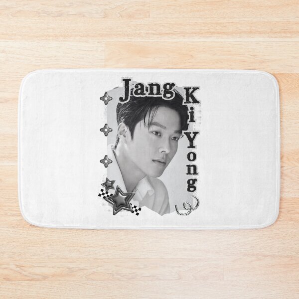 Item preview, Jang Ki-yong Korean Actor Black and White Collage Digital Art Portrait designed and sold by AJUNICE STUDIO.