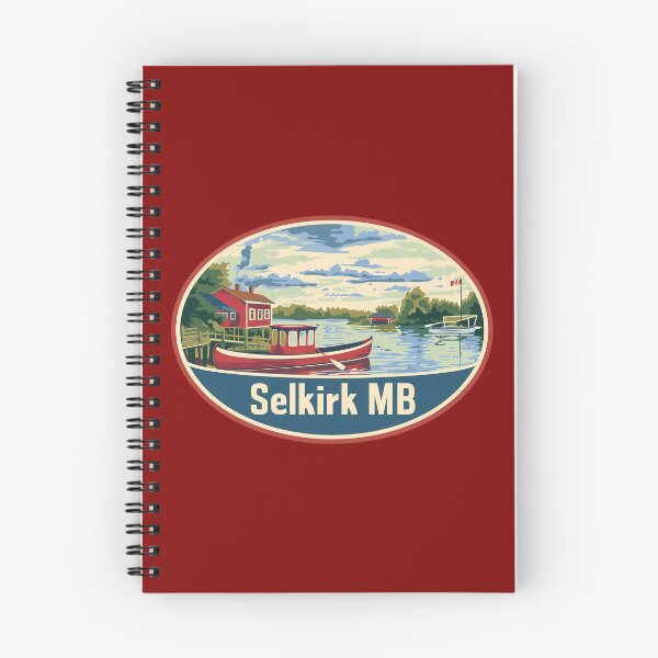 Artikelvorschau, Selkirk MB Lake Cabin Vintage Reiseabzeichen, Manitoba Wildnis entworfen und verkauft von meganohm.
