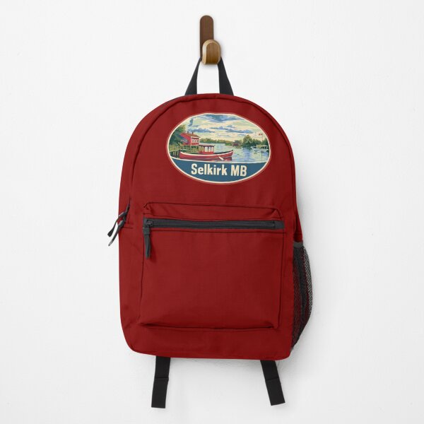 Item preview, Selkirk MB Lake Cabin Vintage Travel Badge, Manitoba Wilderness designed and sold by meganohm.